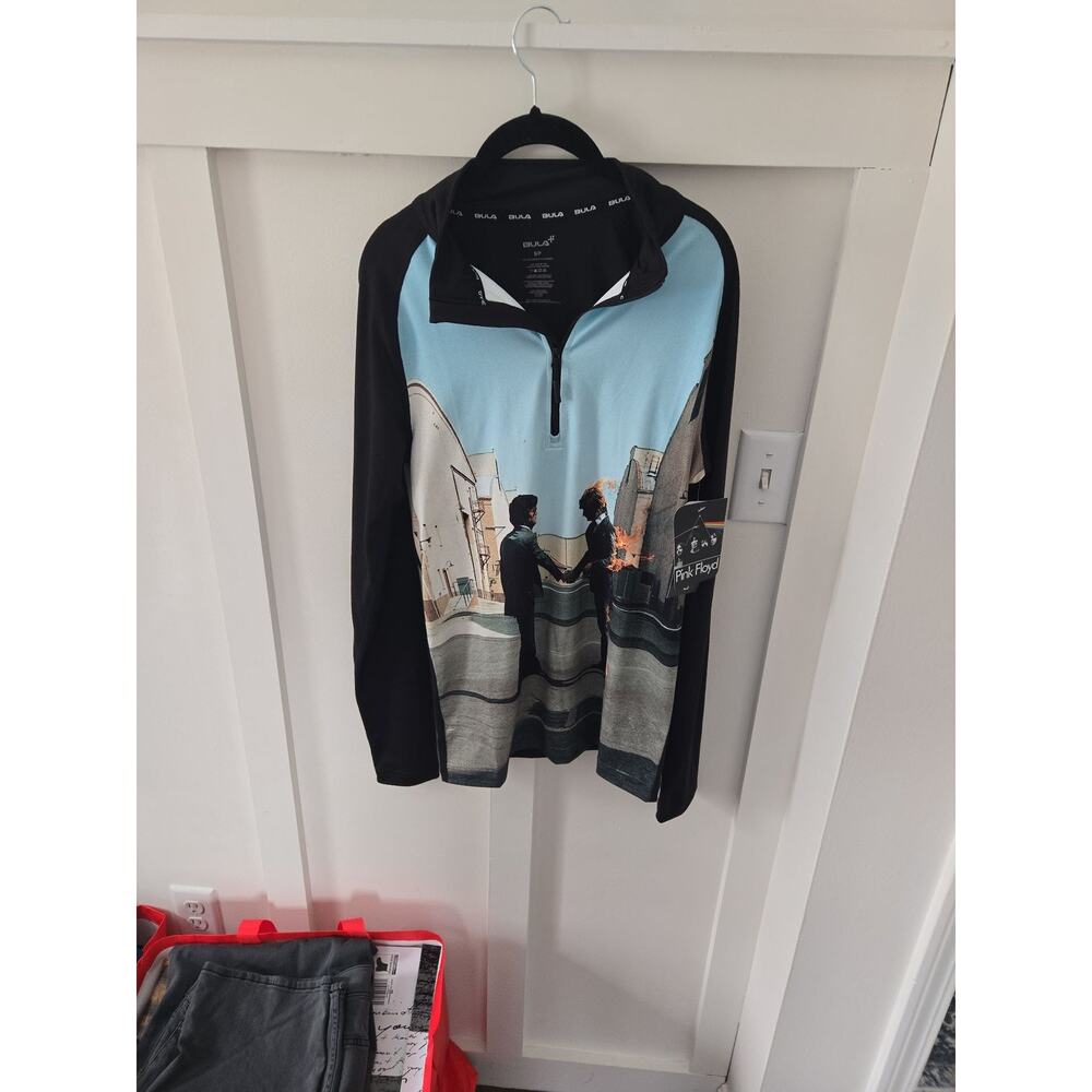 BULA x Pink Floyd Wish You Were Here 1/4 Zip Base Layer Pullover